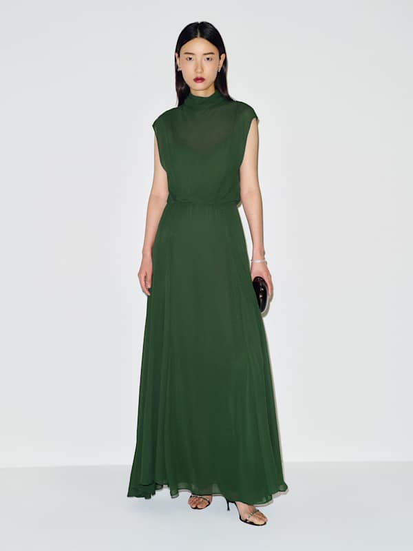 Katia Dress - Evergreen