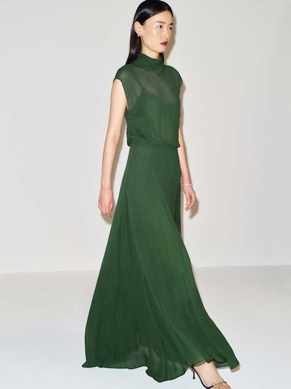 Katia Dress - Evergreen