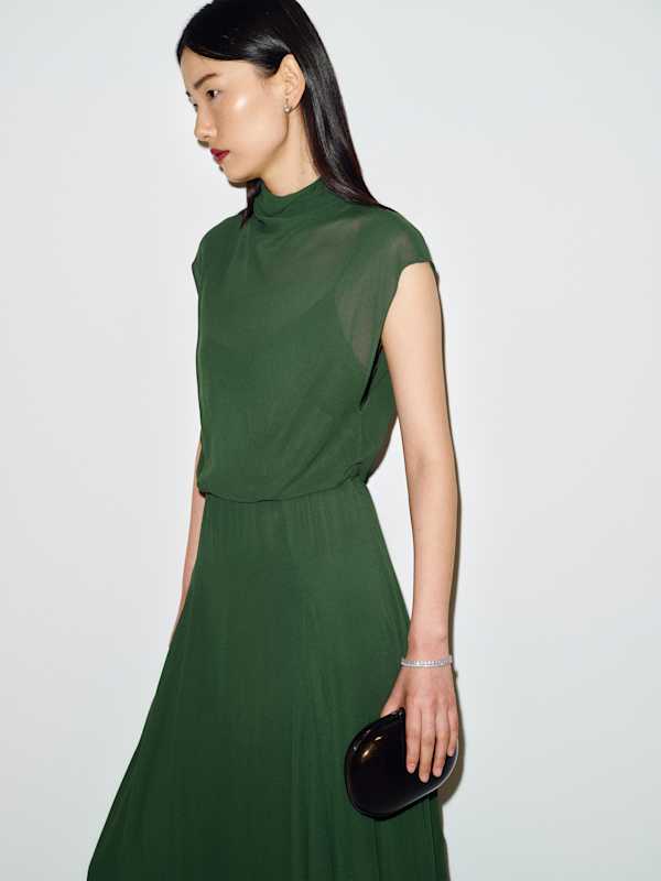 Katia Dress - Evergreen