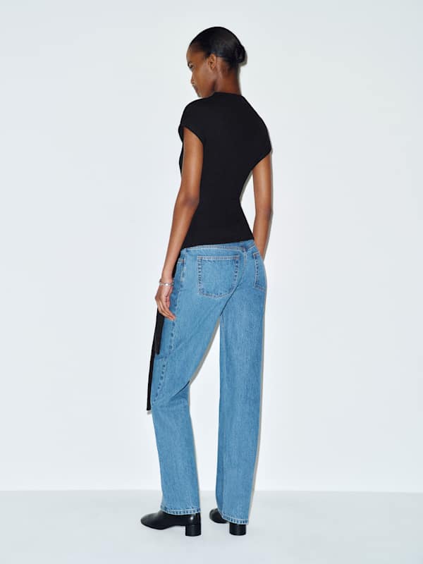 Norette Knit Top - Black