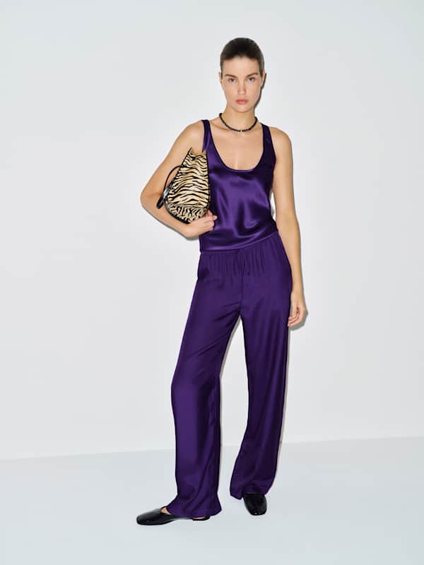 Pantalon Elise - Violet