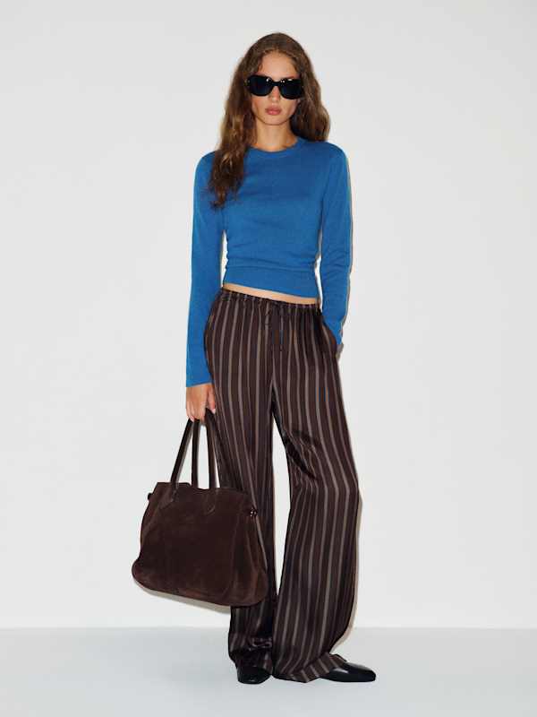 Elise Pant - Wren Stripe