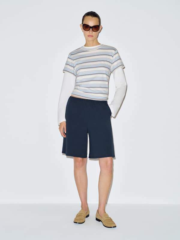 Frank Knit Short - Midnight