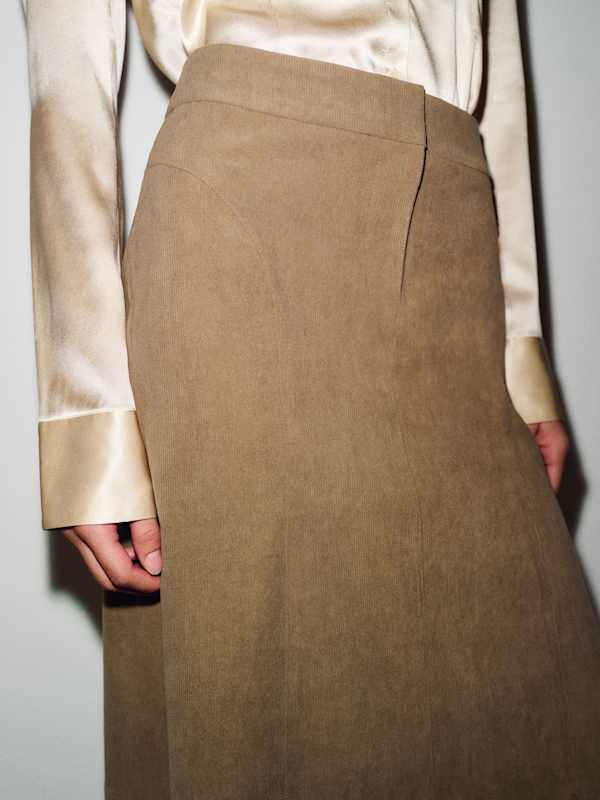 Mavie Skirt - Claystone