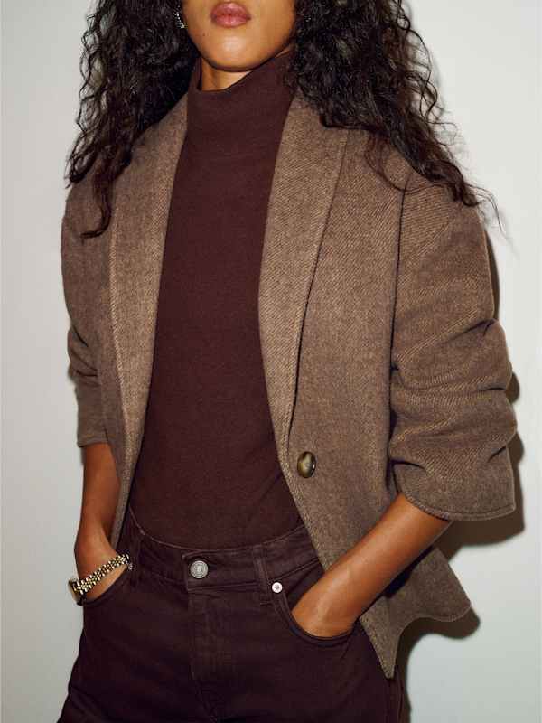 Roxie Jacket - Chestnut