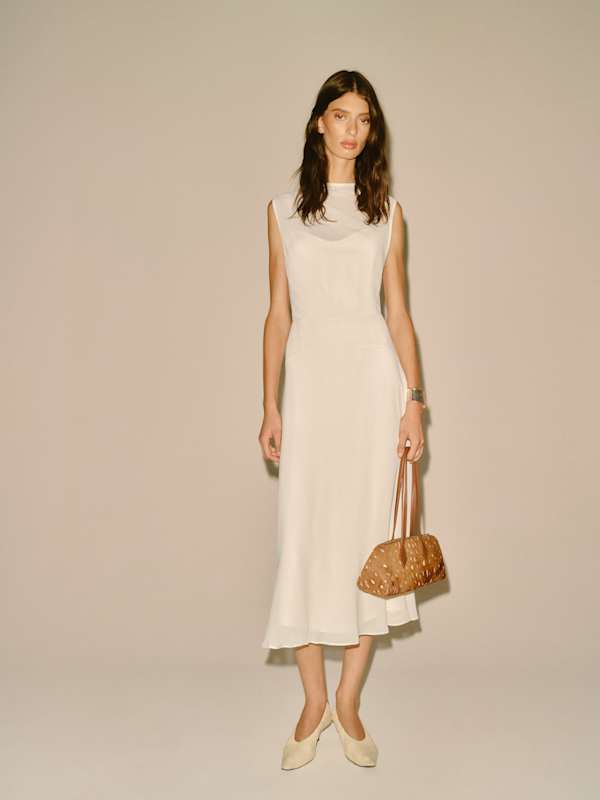Marlette Dress - Fior Di Latte