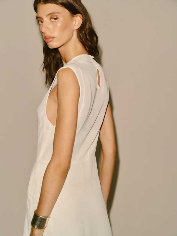 Marlette Dress - Fior Di Latte