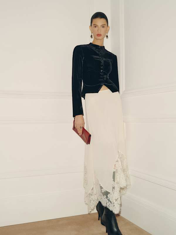 Mccall Skirt - Fior Di Latte Lace
