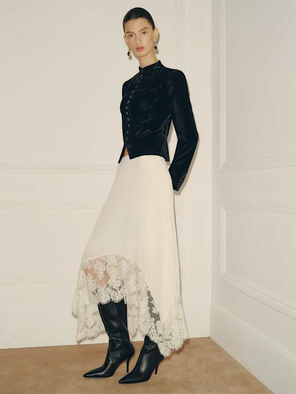 Mccall Skirt - Fior Di Latte Lace