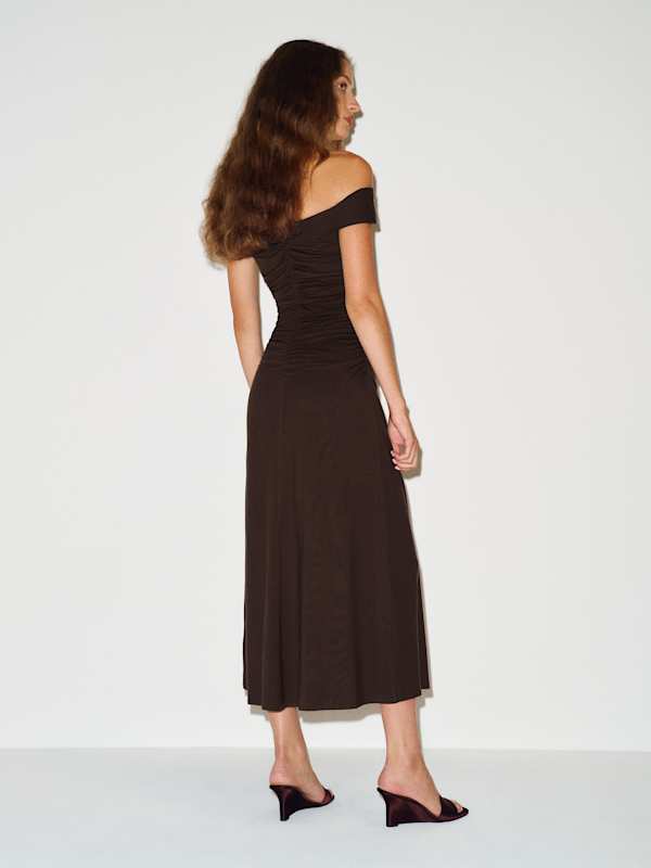 Laura Knit Dress - Mole