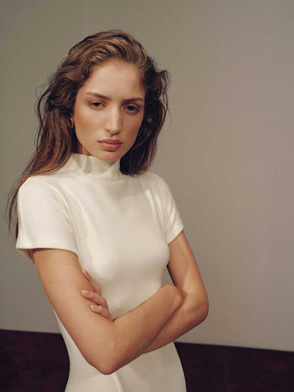 Frinn Knit Dress - Fior Di Latte