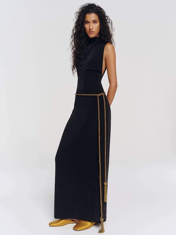 Naya Knit Dress - Black