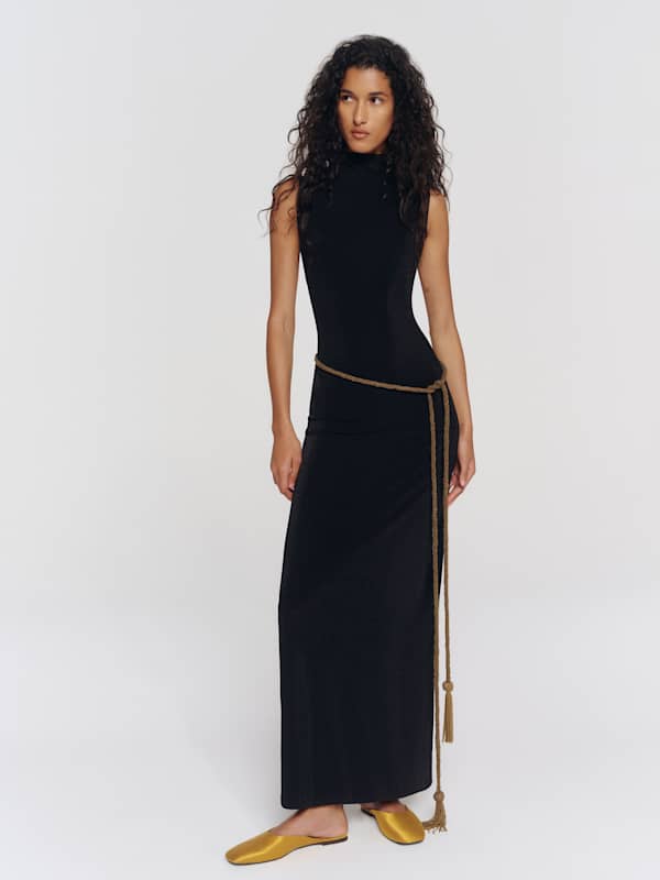 Naya Knit Dress - Black