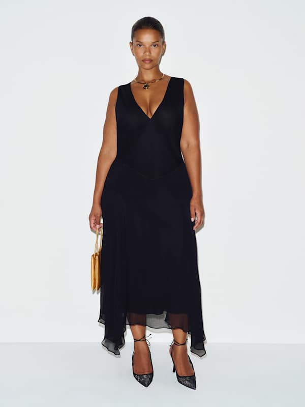 Stellina Dress Es - Black