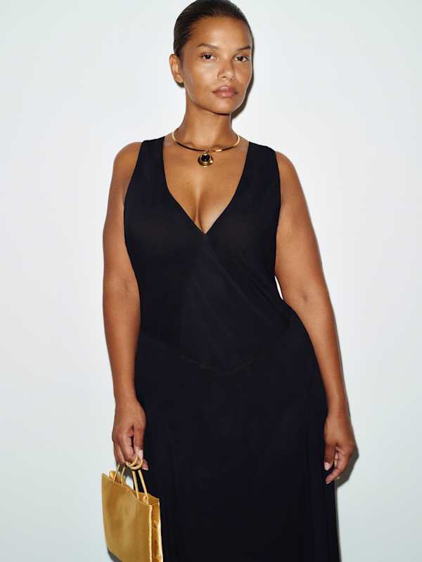 Stellina Dress Es - Black