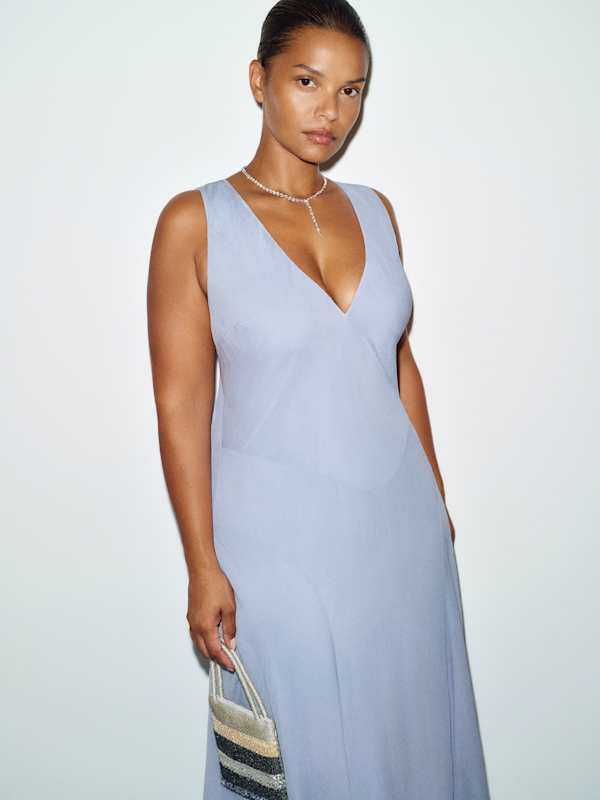 Stellina Dress Es - Cloud Blue