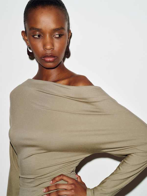 Landon Knit Dress - Pavement