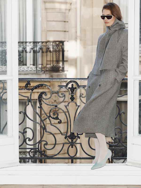 Tayran Relaxed Coat by Reformation