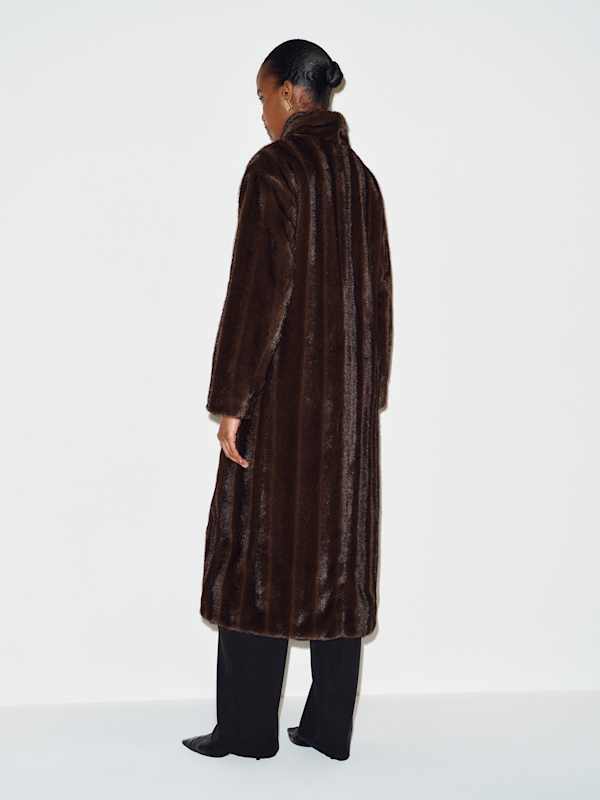 Gabrielle Coat - Dark Brown