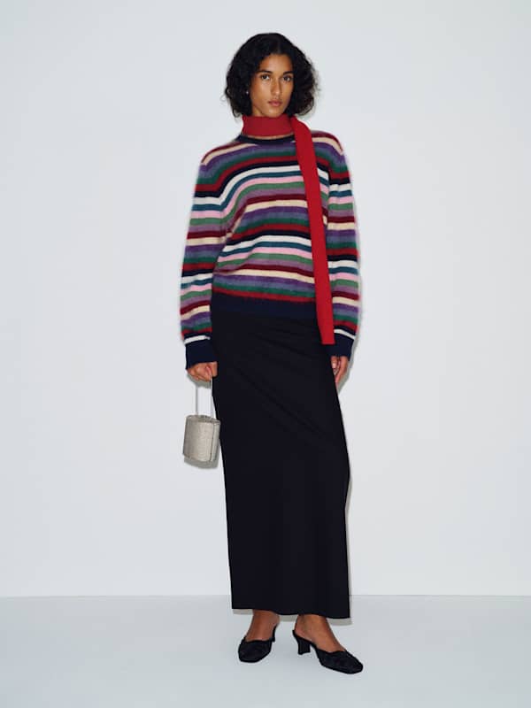 Hug Sweater - Multi Stripe