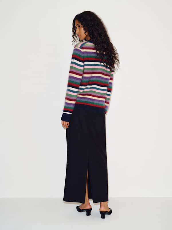 Hug Sweater - Multi Stripe