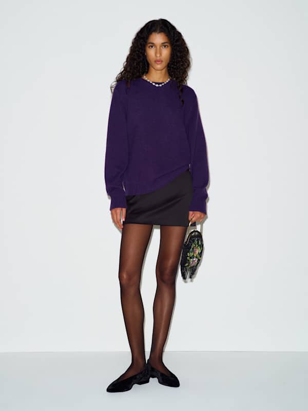 Hug Sweater - Purple