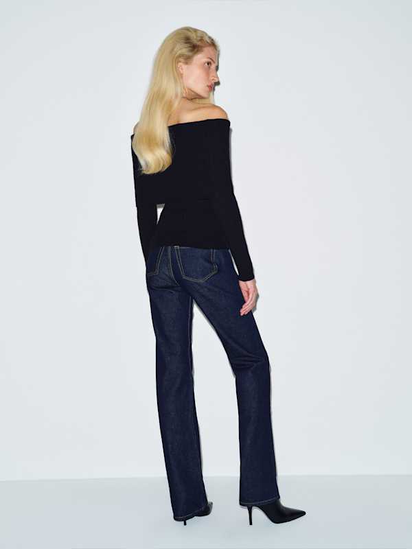 Nina Cashmere Sweater - Black