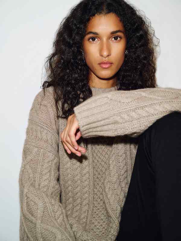 Nora Sweater - Oatmeal