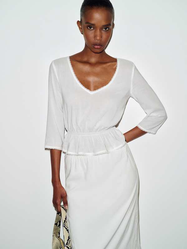 West Top - White