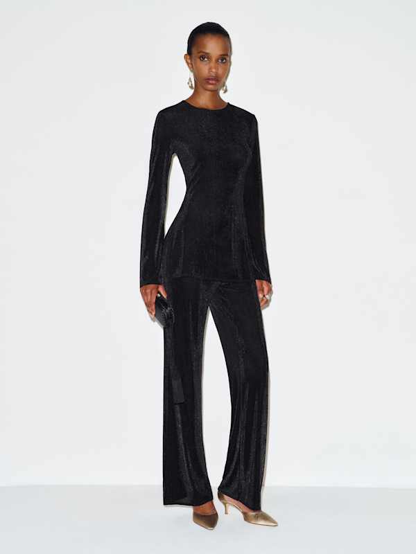 Elara Knit Set - Black