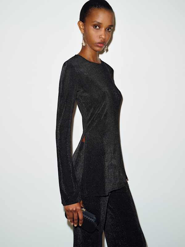 Elara Knit Set - Black