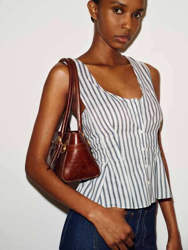 Ella-Jane Top - Antibes Stripe