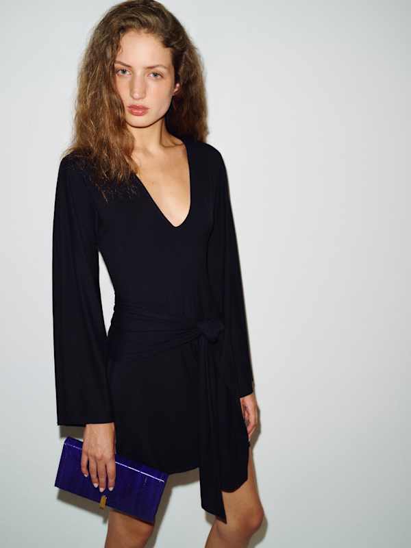 Hadley Knit Dress - Black