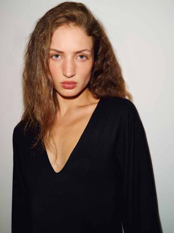 Hadley Knit Dress - Black