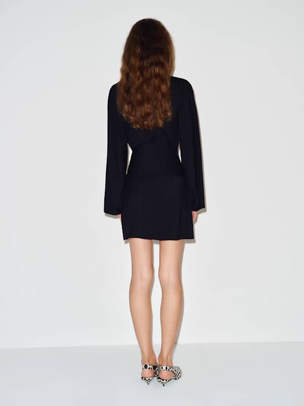 Hadley Knit Dress - Black