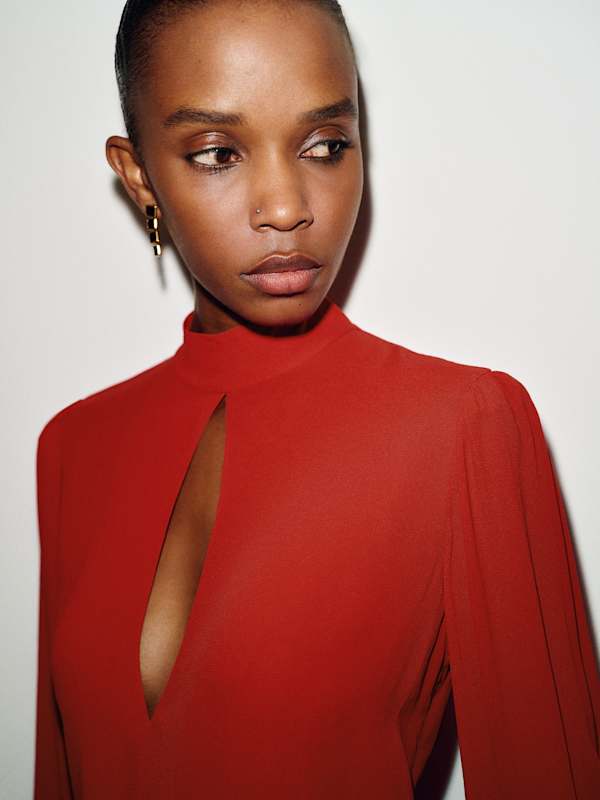 Braxley Dress - Sangre