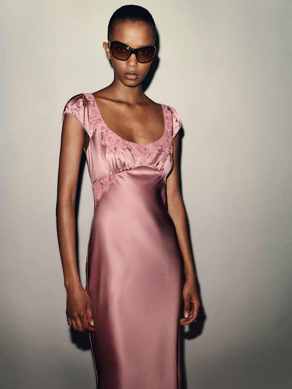 Heaven Silk Dress - Memory Lane