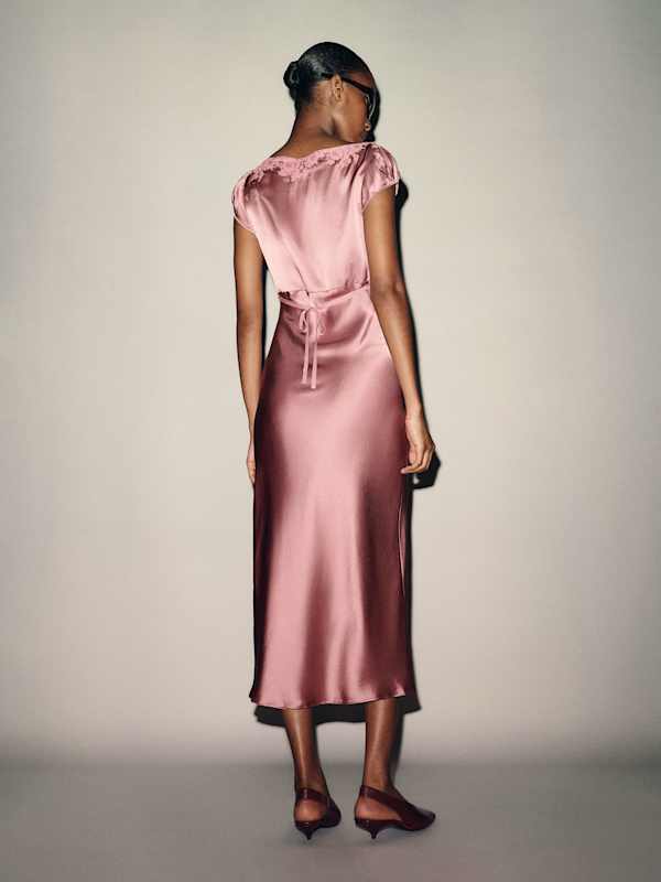 Heaven Silk Dress - Memory Lane