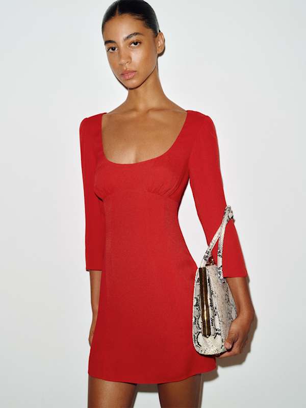 Emmerson Dress - Lipstick