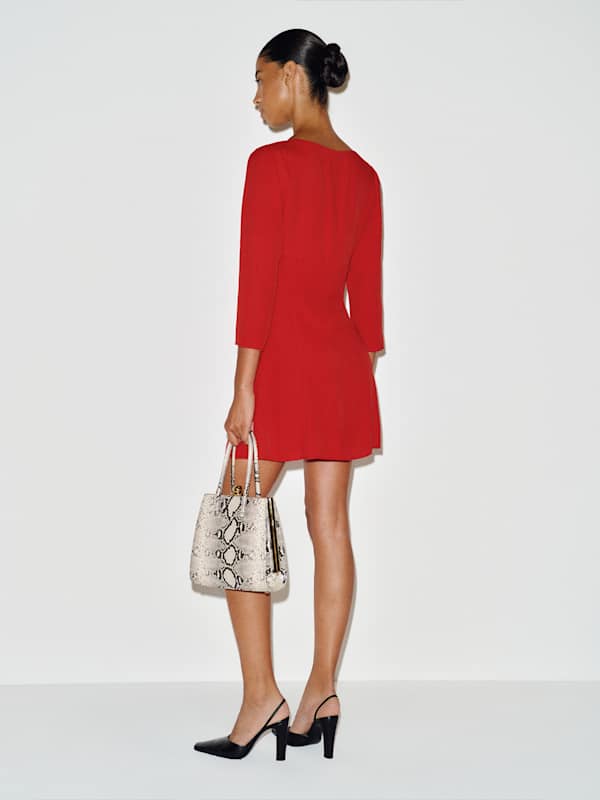 Emmerson Dress - Lipstick