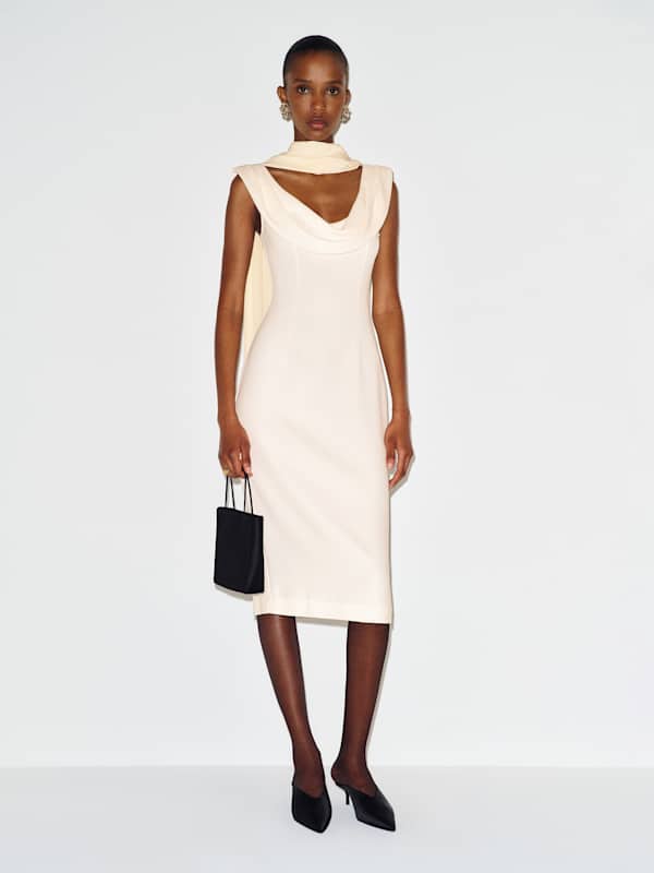 Elliana Dress - Fior Di Latte