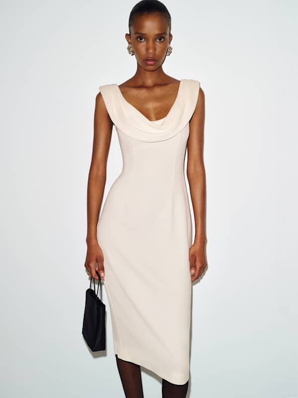 Elliana Dress - Fior Di Latte