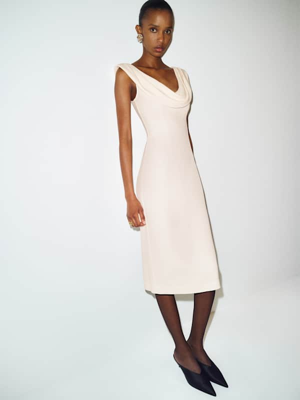 Elliana Dress - Fior Di Latte