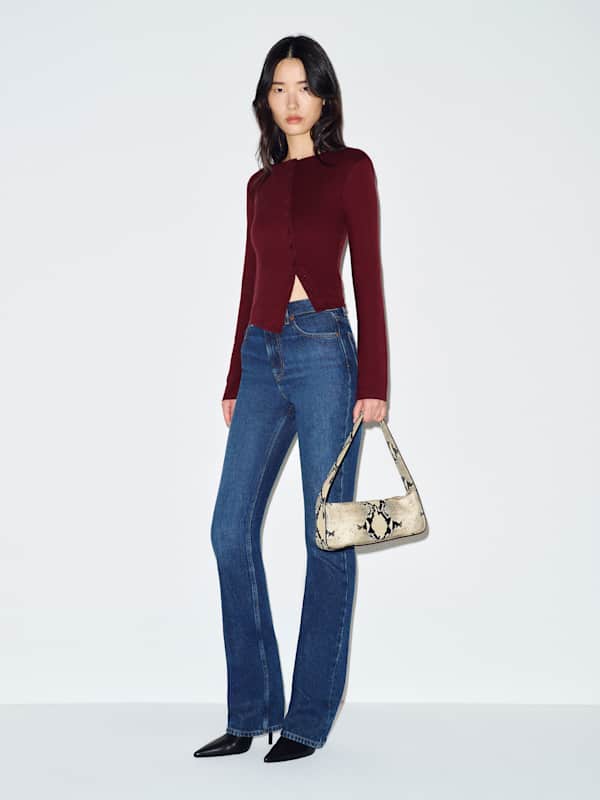Elena Knit Top - Boysenberry