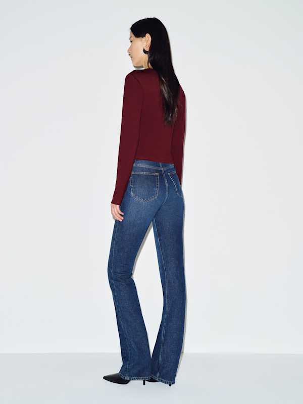 Elena Knit Top - Boysenberry