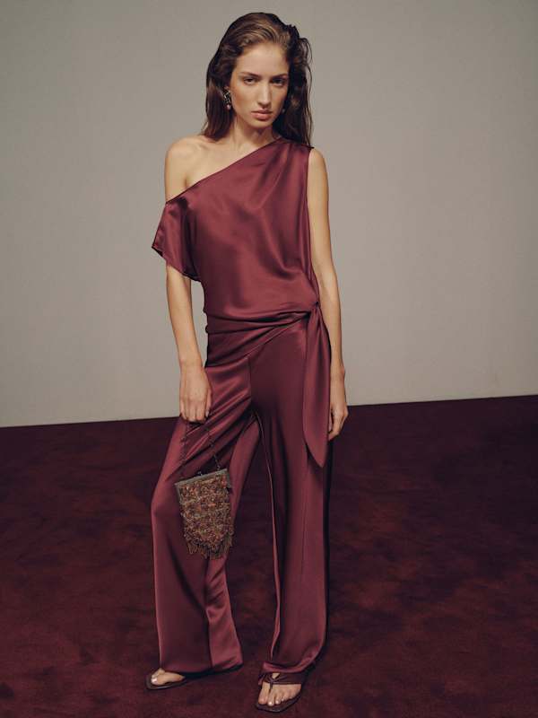 Sonnet Satin Two Piece - Romance