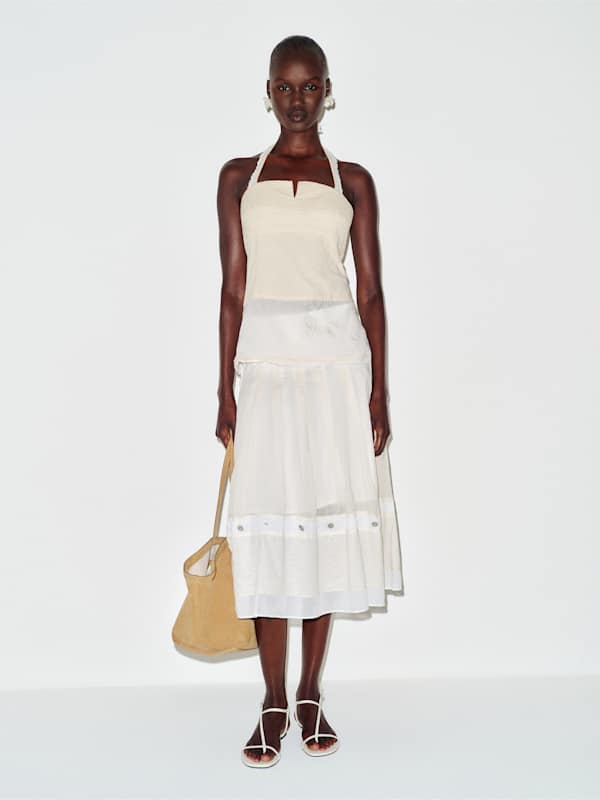 Vintage Cop Copine Set - Cream