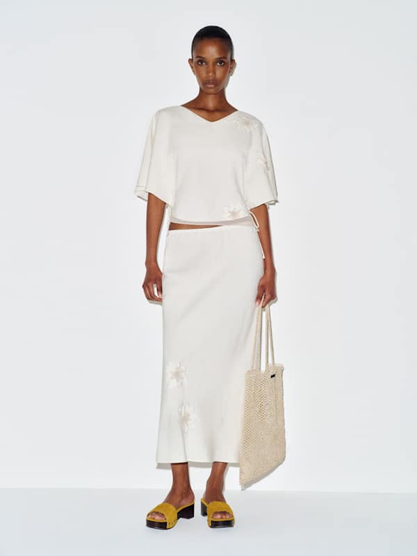 Vintage Lou Lou Set - Cream