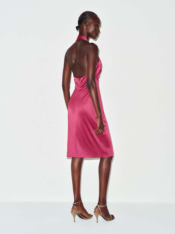Vintage Roberto Cavalli Serpent Dress - Wine