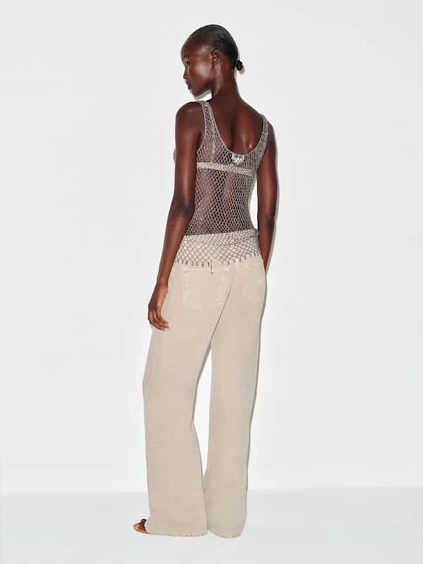 Vintage Alina Top - Silver